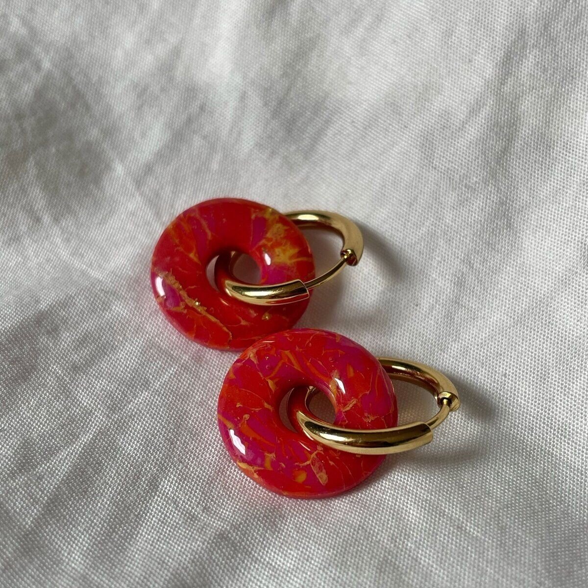 Créoles Anneaux - Sunset