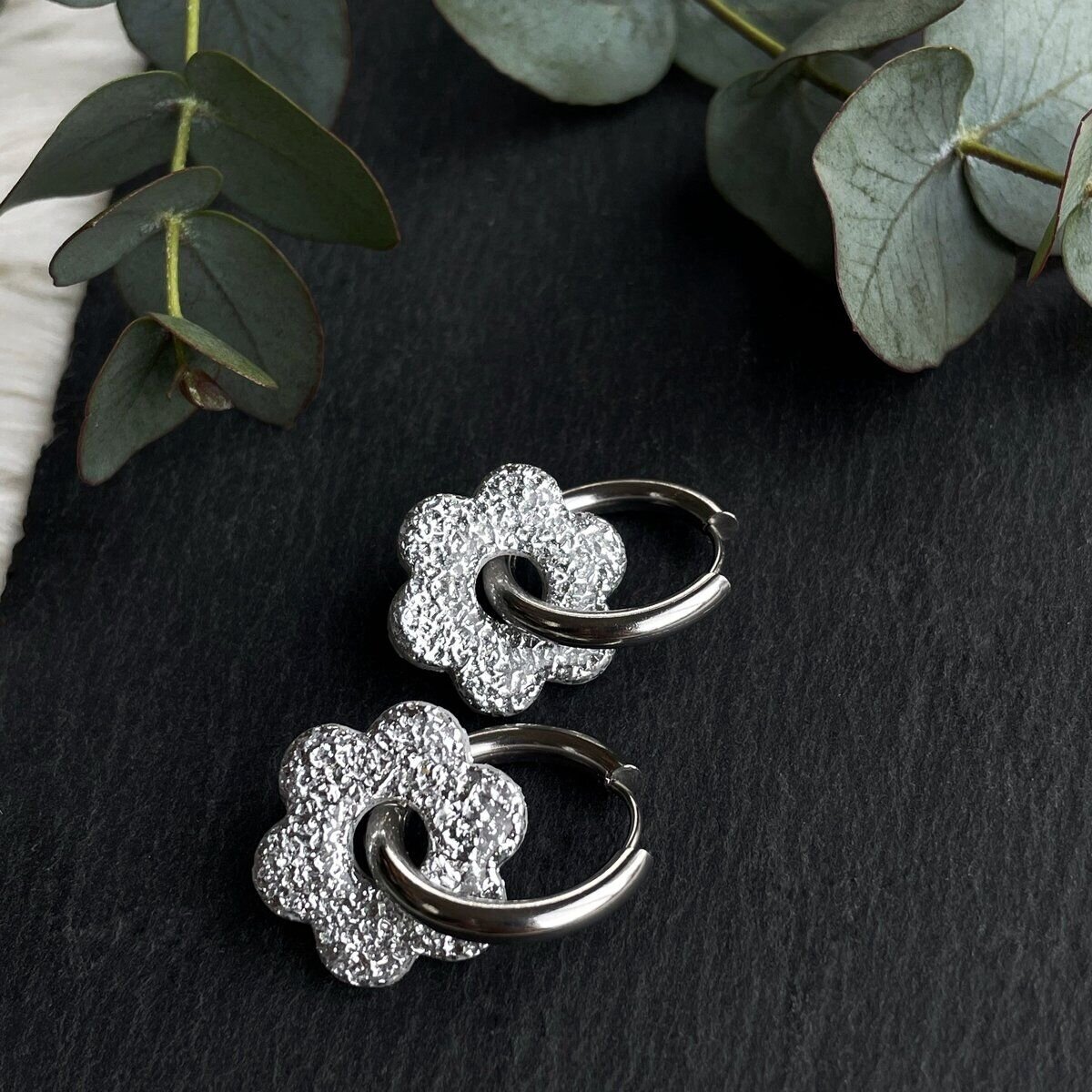 Créoles Flora - Argenté