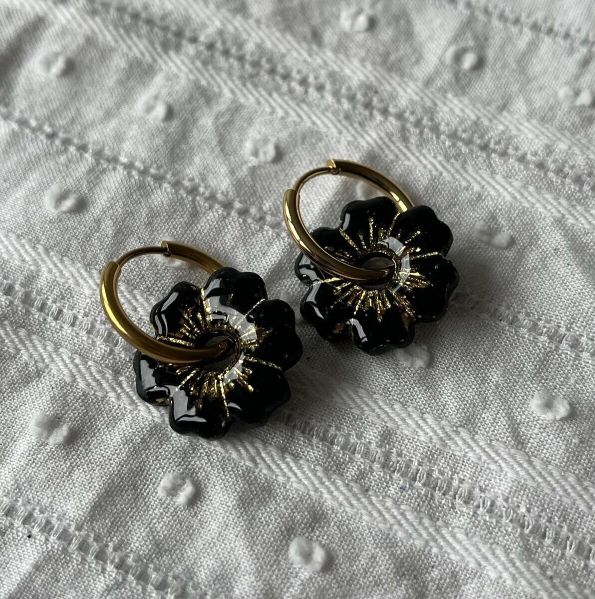 Créoles Louisa - Noir